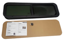 Load image into Gallery viewer, VWD Universal Fit Half-Slider Van Bunk Window Driver Side 33&quot; W x 10&quot; H